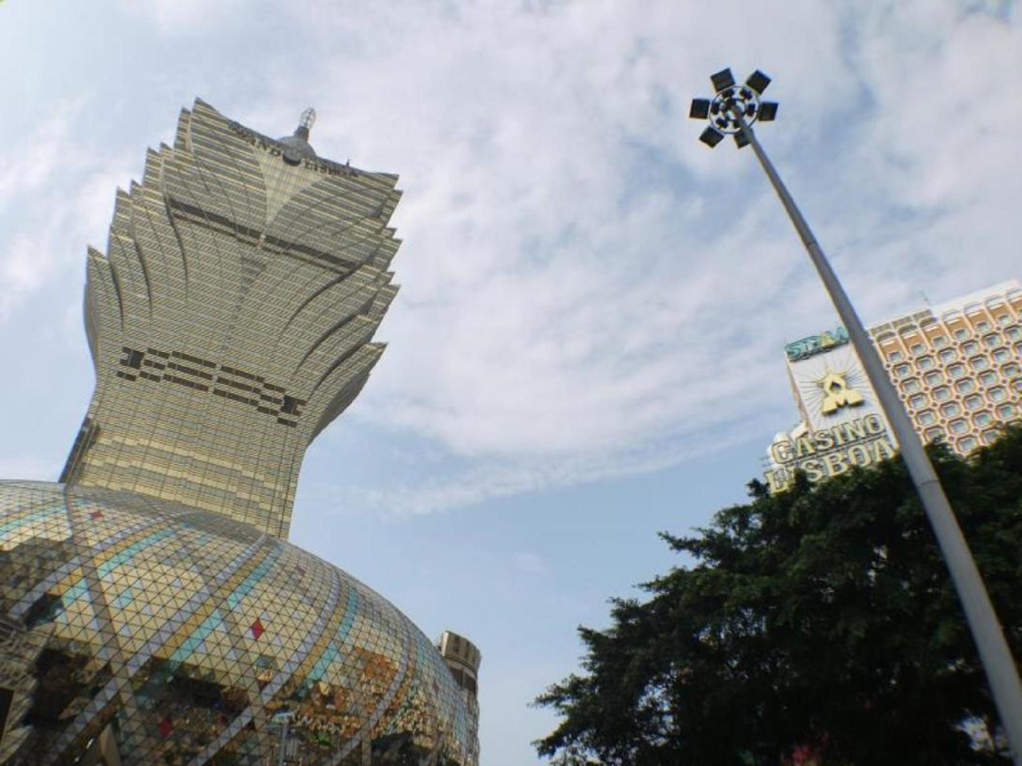 Grand Lisboa Hotel Makao Dış mekan fotoğraf