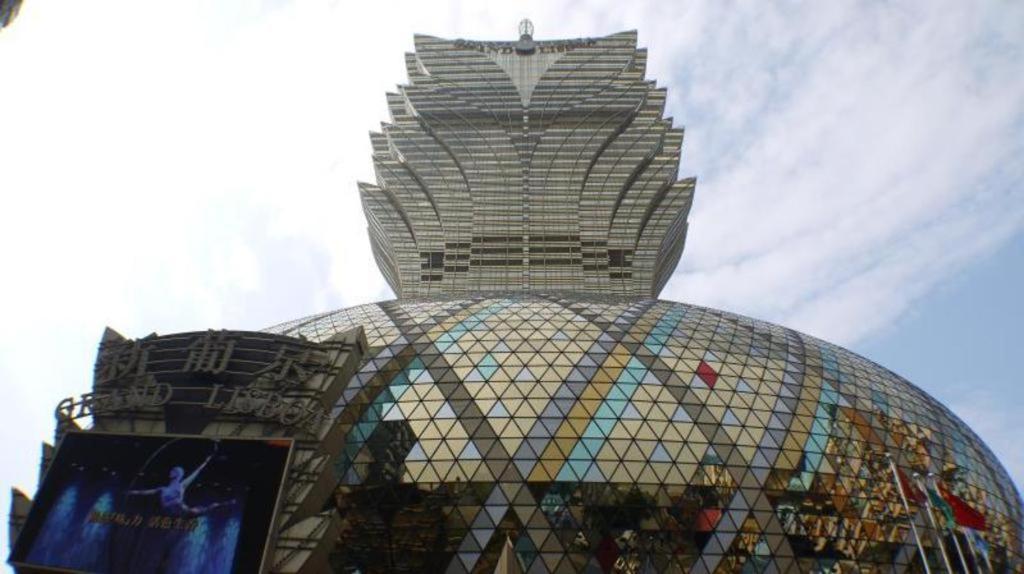 Grand Lisboa Hotel Makao Dış mekan fotoğraf